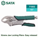 Tang Buaya 71002 Xtreme Jaw Locking Pliers- Easy Released Type 10” Sata Tools