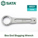 Kunci Ring Pukul Jumbo 70 mm 48521 Box End Slugging Wrench Sata Tools