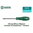 Obeng Minus 62215 A-Series Slotted Screwdriver 6X250Mm Sata