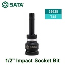 Kunci Shock Bit T45 35428 1/2" Impact Socket Bit T45 Sata Tools