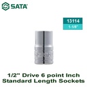 Kunci Sok 1/2" drive 1-1/8" 13114 - 1/2" Dr. 6PT Socket Inch Sata Tools