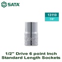 Kunci Sok 1/2" drive 7/8" 13110 - 1/2" Dr. 6PT Socket Inch Sata Tools