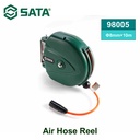 Gulungan Selang Udara Otomatis 98005 Air Hose Reel Dia 8 mm panjang 10 m Sata Tools