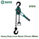 Alat Angkut Barang 97876 Heavy Duty Lever Block 3 Tonne 3 Meter Sata Tools