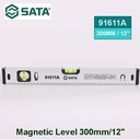Waterpass Magnetic Level 91611A - Magnetic Level 300mm/12" Sata Tools