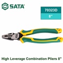 Tang Kombinasi 8" Sata 70323D High Leverage Combination Pliers 8" Sata Tools
