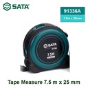 Meteran 7.5 Meter x 25 mm Sata 91336A Tape Measure 7.5m x 25mm Sata Tools