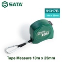 Meteran 10 Meter x 25 mm Standar Japan Sata 91317B JIS 1 Tape Measure 10m x 25mm Sata Tools