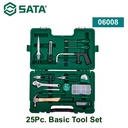 Tool Kit Set 25 buah 06008 25Pc. Basic Tool Set Sata Tools