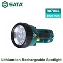 Lampu Senter LED Isi Ulang Lithium-ion 90708A Sata Tools Lithium-ion Rechargeable Spotlight