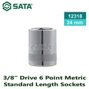 Kunci Shock Mata Sok 3/8 Inch 24 mm 12318 Sata Tools