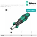 Gagang Mata Obeng, Bit Holder, Ratchet , 1/4" Wera 05051492001 838 RA S Bitholding screwdriver with ratchet functionality