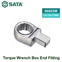 Kunci Ring Torsi 96665M Torque Wrench Box End Fitting 14x18x27 MM Sata