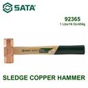 Palu Tembaga 92365 Sledge Copper Hammer 1Lbs/16 Oz/454 g Sata Tools