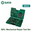 Kunci Toolkit 58 Pcs 09516 Mechanical Repair Tool Set Sata Tools