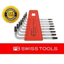 Kunci L Bintang Set 8 pc PB 410.H 6-25 Black Torx L-Key PB Swiss Tools