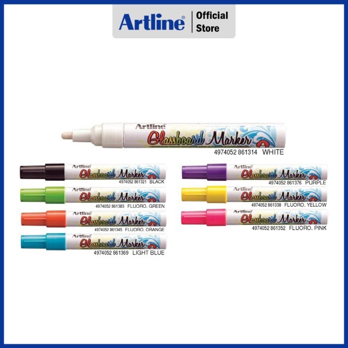 ARTLINE Spidol Kaca window Glassboard Marker EPG-4 Pink