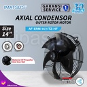 Axial Fan 14 Inch Fan Condensor Kipas Chiller Condenser 14" 220V Cooling Fan