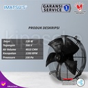 Axial Fan 16 Inch Fan Condensor Kipas Chiller Condenser 16" 220V / 380V Cooling Fan