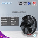 Axial Fan 18 Inch Fan Condensor Kipas Chiller Condenser 18" 220V / 380V Cooling Fan