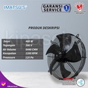 Axial Fan 20 Inch Fan Condensor Kipas Chiller Condenser 20" 220V / 380V Cooling Fan