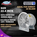 AXIAL FAN CKE AFD-560GLV/10/4/2-HJ 22.4 INCH 380V BLOWER GEDUNG