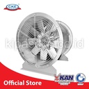 Axial Fan Direct 22.4 Inch 1.1KW 1400RPM 3 Phase Kipas Blower Galvanis