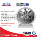 Axial Fan Direct 25.2 Inch 1.5KW 3 PHASE 1450RPM Kipas Axial Fan