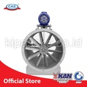 Axial Fan Pulley Belt Drive 22.4 Inch 1100W 1.1KW 380V Kipas Blower Aksial V-belt