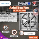 Blower Exhaust Box Fan Kandang Ayam 38 Inch 380V 3 Phase Motor Direct