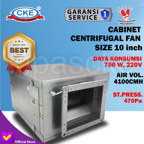 Cabinet Centrifugal 10 Inch Kipas Sentrifugal Kabinet Blower 250mm CKE