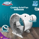 Casing Axial Fan 20 Inch Galvanis / Body Kipas Aksial 20"