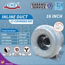 Centrifugal Inline Duct Fan 16 Inch Blower Inline Duct Booster Fan 16"