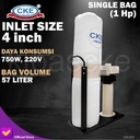 Dust Collector 1 HP (Single Bag) - Penghisap Debu Dinamo 1 HP 220V