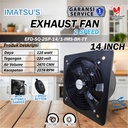 Exhaust Fan 14 Inch Wall Air Duct Booster Fan 14" Inch 2 Speed / Kipas Hexos Dinding Exhaust Fan Ventilasi Plafon Besi 14 Inci