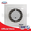 Exhaust Fan 6" LED Penghisap Udara Kecil Hexos Wall Tembok Dinding