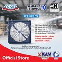 Exhaust Fan CKE EFC 24 Inch 220V Exhaust Dinding Eksos Blower Gedung