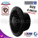 Exhaust Fan Dinding 4 Inch Hexos Tembok Exhaust Kamar Mandi Wall Fan
