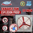 Exhaust Fan Explosion Proof 24 Inch 380V Kipas Blower Hexos Industri 24" Inch Motor Exd II BT4 Anti Ledak