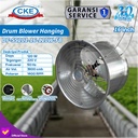 Hanging Drum Fan 16" Blower Tabung Gantung 16 Inch Stainless Steel 304 / 201