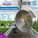 Hanging Drum Fan 20" Blower Tabung Gantung 20 Inch Stainless Steel 304 / 201