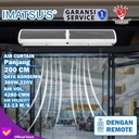 Imatsu Air Curtain AC-FM-3520-2-CY 2 Meter Air Door Tirai Udara