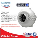 Inline Fan Plastik 4 inch Inline Fan PP 4 inch Duct Inline PP 4 inch
