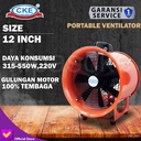 Kipas Angin Exhaust Fan Portable Ventilator Blower 12 Inch CKE