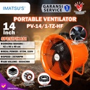 Portable Ventilator / Blower / Exhaust 14 Inch External Rotor Motor