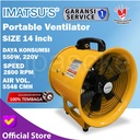Portable Ventilator / Blower / Exhaust 14" Inch Kipas Blower Ventilasi
