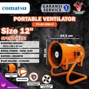 Portable Ventilator Comatsu PV-SF-30H 12 Inch Ventilator Blower Kipas