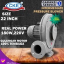 Radial Centrifugal Blower 180Watt 220V Metal Chasing Blower Keong