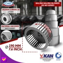 SPARE PART FAN WHEEL 2# ALUR KIRI DE-1902# 3PH
