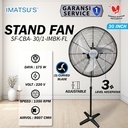 Stand Fan Curved Blade 30 Inch Kipas Angin Tumpu Berdiri 30" Industrial Standing Fan